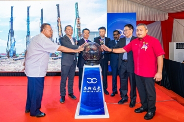 擎梦奋进 续写华章 | 雅博app官方入口马来西亚项目二期桩基仪式隆重举行