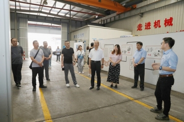 实地观摩促交流 技能赋能助发展 | 山东省淄博市淄川区总工会党组成员、副主席冯进明一行莅临雅博app官方入口调研交流